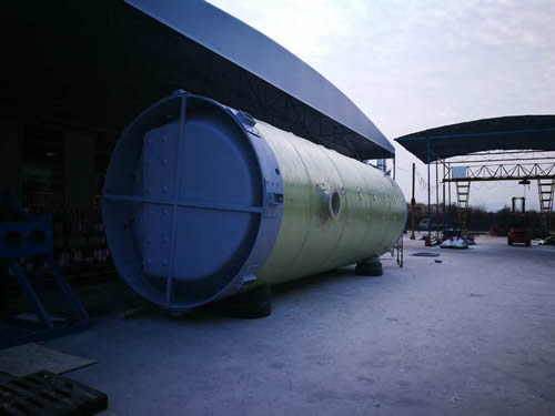 明珠預制泵站用于成都市某司大型環(huán)保工程項目