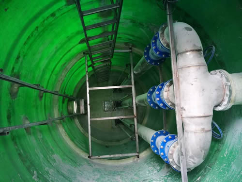 明珠預制泵站用于成都市某司大型環(huán)保工程項目